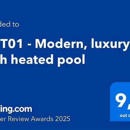 Apartment Modern Luxury With Pool & Terrace Pmt01 Torrevieja